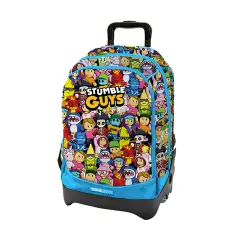 Tinta Unita Stumble Zaino Trolley Dream Cross Azzurro