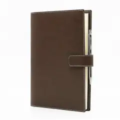 Agenda Giornaliera Timeless Similpelle 17x24 Marrone