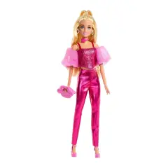 Barbie Deluxe Style n.5 Rosa Metallizzato con Accessori