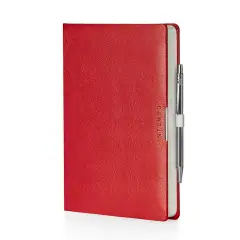 Agenda Giornaliera Anytime Similpelle 15x21 Rosso