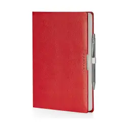 Agenda Giornaliera Anytime Similpelle 17x24 Rosso