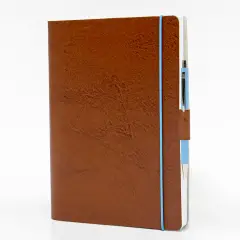 Agenda Giornaliera Blueband Similpelle con Elastico 17x24 Beige