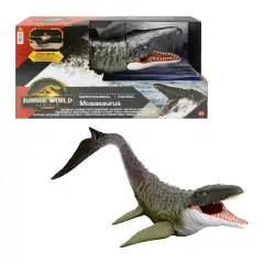 Jurassic World Rebirth Mosasauro Super Colossale Snodato