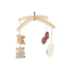 Giochini Per Giostrina A Maglia Di Bambù Animal Friends