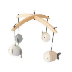 Giochini Per Giostrina A Maglia Di Bambù Fish blu