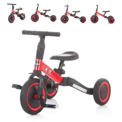 Triciclo - Bicicletta Smarty 2 in 1 Rosso