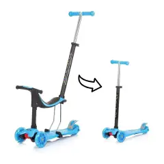 Monopattino Multi Plus 3 in 1 Azzurro