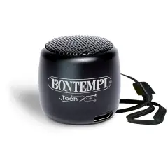 Mini Speaker Bluetooth Nero TWS Portatile Ricaricabile