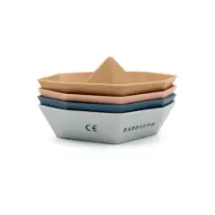Bamboom Barchette per Bagnetto Multicolor Set 4 Pezzi