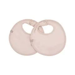 Set Bavaglino Waffle 2 Pezzi vintage Pink Bamboom