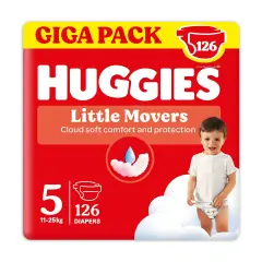 Huggies Little Movers Taglia 5, 126 Pannolini Disney Ultra Dry