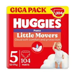 Huggies Little Movers Mutandina Taglia 5, 104 Pannolini Disney