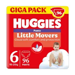 Huggies Little Movers Mutandina Taglia 6, 96 Pannolini Disney