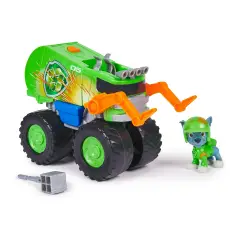 Paw Patrol Rescue Wheels Rocky – Camion Riciclo con Missile 3+
