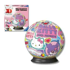 Puzzle 3D Ball Hello Kitty