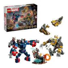 Lego Super Heroes Marvel Avengers: Endgame Thor Contro Chitauri 76322