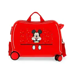 Valigia Cavalcabile Bambini Mickey 50x38x20cm ABS 34L