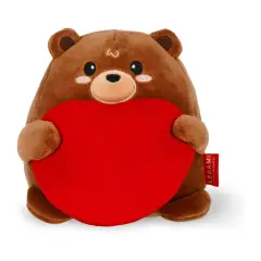 Peluche Legami Teddy Bear Mini Super Morbido con Cuore