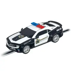 Auto Per Pista Carrera GO!!! Chevrolet Camaro ZL1 Sheriff 1:43 con Luci