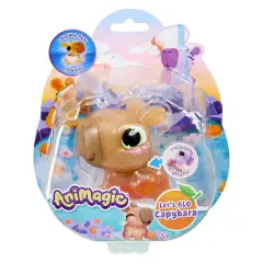 Animagic Let's Glo Capybara Marroncino