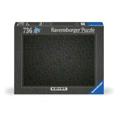 Puzzle Krypt Black 736 Pezzi