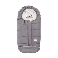 Sacco Termico Junior Cuccioli per Passeggino Grigio Chiaro Moovo By Nuvita