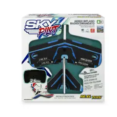 Aereo Radiocomandato Sky Pilot Black 2.4GHz con Decollo da Terra o Mano