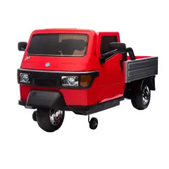 Apecar 12v Rosso • Veicolo Elettrico per bambini