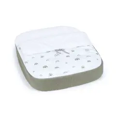 Sacco Nordico Culla Ovale Crea Oliva Verde 55x70 Cm 751-127 Espuma do Mar