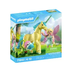 Unicorno Sole Con Fata Playmobil Magic Unicorns