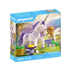 Unicorno Lucky Con Fata Playmobil Magic Unicorns