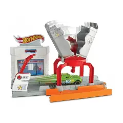 Hot Wheels Blaze Blast Super Explosion Playset – Set Pieghevole con Macchinina