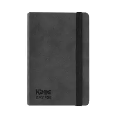 Agenda Kaos 2026 Day Midi Black – Giornaliera 12 Mesi 384 Pagine