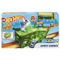 Hot Wheels Fold Out Playset Ghost Garage