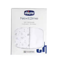 Set Lenzuola in Cotone Sopra-sotto per Next2Me - Confetti