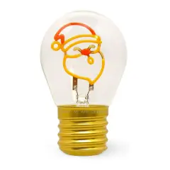 Legami - Lampada Da Tavolo A Forma Di Lampadina Santa Claus
