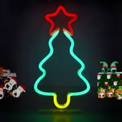 Legami - Insegna Luminosa Led A Effetto Neon Albero Di Natale