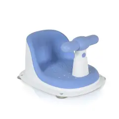 Moni Bernie Seggiolino da Bagno Blu, Antiscivolo, Sicurezza e Comfort