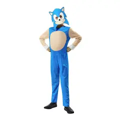 Costume Opp Sonic The Hedgehog - Taglia S - 7/8 Anni