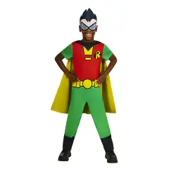 Costume Teen Titans Go Classic Robin - Taglia XS - 5/6 Anni