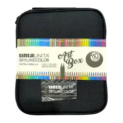 Art Box Maxi Con Manico 110 Pastelli Mina 4.2 Nera