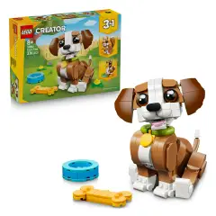 LEGO Creator 31382 Cagnolino Giocoso 3 in 1 Animali 8+