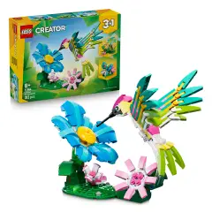 LEGO Creator 31384 Colibrì Variopinto 3 in 1 Animali 8+