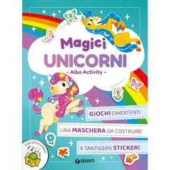 Libro Magici Unicorni Colora Gioca Attacca