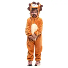 Costume Leoncino Bambino Taglia 2T  - 18/24