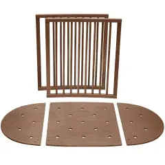 Sleepi Bed Estensione V3 Warm Brown Cm 141