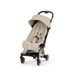 Coya Style Cozy Beige Passeggino con Telaio Rosegold Cybex