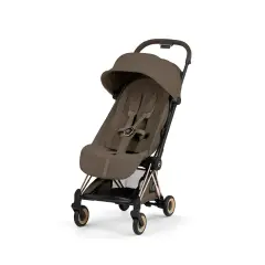 Coya Style Coconut Brown Passeggino con Telaio Rosegold Cybex