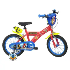 Bicicletta 14 Pollici Paw Patrol, Bici per Bambini  3-5 Anni