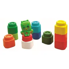 Soft Clemmy Set Mattoncini Morbidi Con Personaggio Draghetto 10 Pezzi